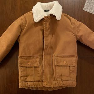 Toddler Little Bipsy Sherpa lined jacket